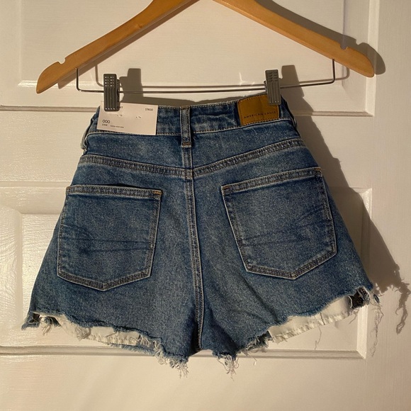 American eagle mom short strigid shorts 000 - Picture 3 of 4